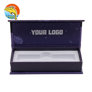 Boîte magnétique en carton fort personnalisé de conception la plus populaire de <span class=keywords><strong>CA</strong></span> petit logo d'impression UV gaufrer l'illustration boîte-cadeau de luxe avec prix d'usine - Product Image 3