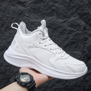 Scarpe sportive invernali <span class=keywords><strong>uomo</strong></span> scarpe Casual cuscino leggero pelliccia calda foderato scarpe da <span class=keywords><strong>uomo</strong></span> Sneakers invernali Sport all'aria aperta scarpe - Product Image 4