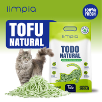 OEM ODM Litière pour chat en tofu écologique, production en usine, biodégradable, jetable, faible coût