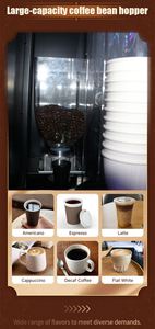 เครื่องจำหน่ายกาแฟร้อน/เย็นอัจฉริยะพร้อมระบบชงกาแฟแบบ Bean-to-Cup ระบบจัดการผ่านคลาวด์ รองรับการชำระเงินหลากหลายรูปแบบ - Product Image 4