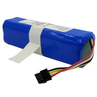 Harga Grosir Baterai Vacuum Cleaner 14.4v 5200mAh Lithium Pila 18650 Vacuum Mop Baterai Li untuk Robot Penyapu Xiaomi S50 S55 T6