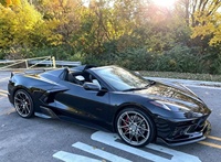 High Quality AD Style Carbon Fiber Side Skirts Panel with 100% Fitment for Corvette C8 Aero Upgrade Kits