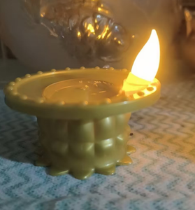 Nicro dẫn ánh sáng đèn dầu deepavali lễ hội trang trí Diwali diya nến nhân tạo giáng sinh ngoài trời nổi Cảm biến nước - Product Image 3