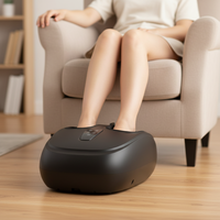 Masseur électrique Shiatsu pour les pieds et les jambes avec alimentation secteur, augmente la circulation sanguine