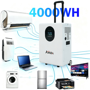 Système solaire hybride 3 kW 4 kWh tout-en-un, batterie au lithium, station d'alimentation portable 5500 W, stockage d'énergie domestique - Product Image 6