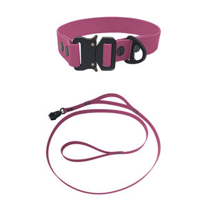 Premium Weiche Gummi-Silikon-PVC Taktische Schlangenverschluss Metallschnalle Hersteller Trainings-Hundehalsbänder Wasserdicht - Product Image 4