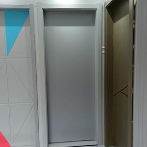 Porte intérieure en <span class=keywords><strong>bois</strong></span> composite massif, porte blanche unie avec <span class=keywords><strong>peinture</strong></span> PVC écologique insonorisante en cristal de carbone <span class=keywords><strong>pour</strong></span> hôtels et villas - Product Image 4