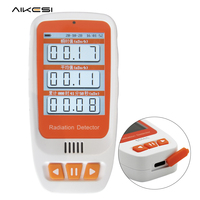 Détecteur de rayonnement nucléaire AIKESI HFS-20Pro avec capteur semi-conducteur, détection des rayons X et gamma, et alarme sonore et lumineuse