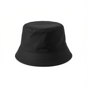 Sombrero de Pescador Impermeable Negro Unisex Ajustable, Protección Contra la Lluvia, para Uso en Exteriores - Product Image 1