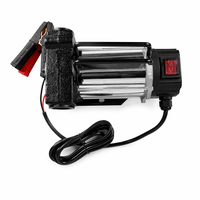 Pompe de transfert de carburant diesel DC 300W 50L/min 12V 24V alimentée par batterie pour engins de construction, raccord rapide, ravitaillement rapide, OEM