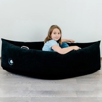 Fauteuil sensoriel gonflable en forme de pois pour enfants, siège sensoriel doux et floqué pour l'autisme, le TDAH, siège sensoriel à pression profonde pour enfants