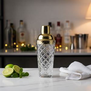 स्टेनलेस स्टील ढक्कन बारटेंडर कॉकटेल पीने मार्टिनी रम वोदका शेकर मिक्सर ग्लास शेकर - Product Image 5