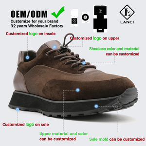 Zapatos Deportivos de Cuero Genuino Personalizados de Alta Gama LANCI Factory Premium Ultra Deluxe, Zapatos Hechos a Medida para Hombre, Zapatillas de Lujo - Product Image 6