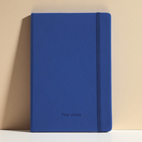A5 Fournitures de papeterie Premium Gratitude Journaux Agenda Personnalisé Imprimé PU Cuir Relié Recyclable Bio-dégradable PP Cadeau