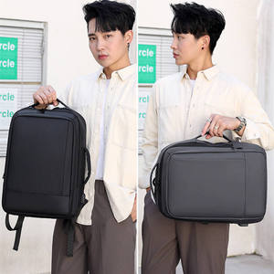 Zaino per Computer Portatile da 15.6 Pollici, Impermeabile in Nylon, Espandibile, da Viaggio e Lavoro, per Uomo, con Logo Personalizzato - Product Image 4