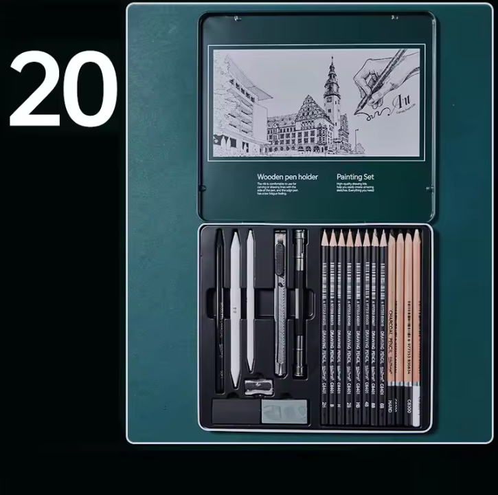 Sm-084-Juego de lápices de 28 piezas