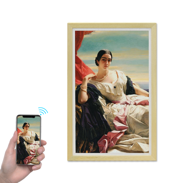 Nft Screen 32 Inch Digital Lcd Frame Nft Display Modern Digital Art Frame Android Photo Display Digit Photo Frame