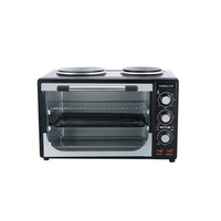 Four électrique horizontal pour la maison avec contrôle de température indépendant, idéal pour la cuisson en cuisine familiale