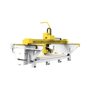 CNC 5 trục <span class=keywords><strong>Granite</strong></span> tấm đá cẩm thạch thạch anh Tấm Đá Máy cắt cho cầu cưa - Product Image 3