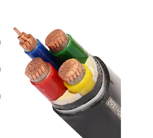 0.6/1kV 4 Core Steel Tape Armored Cu /PVC/PVC Insulated Underground Electric Wire Power Cable