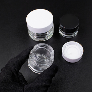 Frascos de Vidrio de Alta Calidad de 5g, 10g, 15g, 30g, 50g, Transparentes, Mate, Negros, Blancos, para Mantener los Extractos Frescos, a Prueba de Niños - Product Image 6