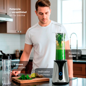 Frullatore Grunkel 450W con Capacità di 600Ml per Smoothie Personali - Product Image 2