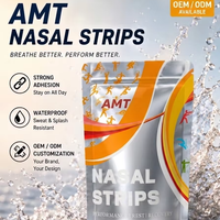 Bandes nasales anti-ronflement avec logo personnalisé, pour une meilleure respiration, patchs nasaux pour hommes et femmes, 30 pièces