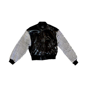 Fabricant personnalisé de vestes universitaires Letterman à manches en cuir brodées de haute qualité Vestes unisexes formelles imperméables personnalisées - Product Image 1