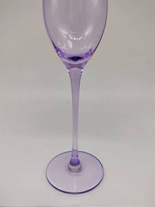 <span class=keywords><strong>Flûte</strong></span> à vin en verre sans plomb de 210 ml avec design moderne, couleur et logo personnalisables - Verres de qualité supérieure pour occasions spéciales - Product Image 4