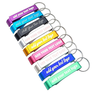 Cá nhân hoá tùy chỉnh mở chai <span class=keywords><strong>Keychain</strong></span> số lượng lớn Đảng ủng hộ đám cưới với logo văn bản khắc tùy chỉnh kim loại mở chai Quà Tặng - Product Image 4