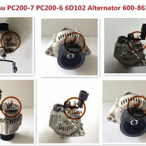 Alternador 600-861-3411 600-861-3420 Compatible con PC60-7 PC220-6 PC200-7 PC200-6 - Product Image 2