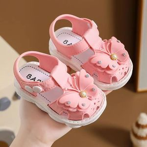 Hot Selling Baby Walking Schattige En Comfortabele Sandalen Kleine Prinses Zachte Zolen