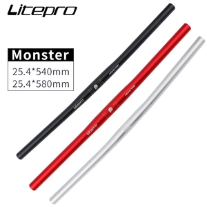 Guidon de VéLo en Alliage D'Aluminium 25.4Mm 390Mm