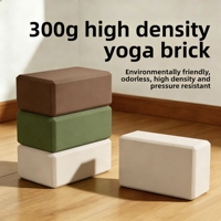 Brique de yoga en mousse EVA haute densité, bloc de danse antidérapant pour Pilates et fitness, écologique, inodore, résistant à la pression, accessoire d'exercice