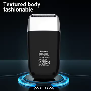 IPX7 <span class=keywords><strong>professionnel</strong></span> réutilisable Mini circulaire électrique double <span class=keywords><strong>tête</strong></span> <span class=keywords><strong>chauve</strong></span> <span class=keywords><strong>rasoir</strong></span> <span class=keywords><strong>rasoir</strong></span> pour hommes chauves équipement - Product Image 4