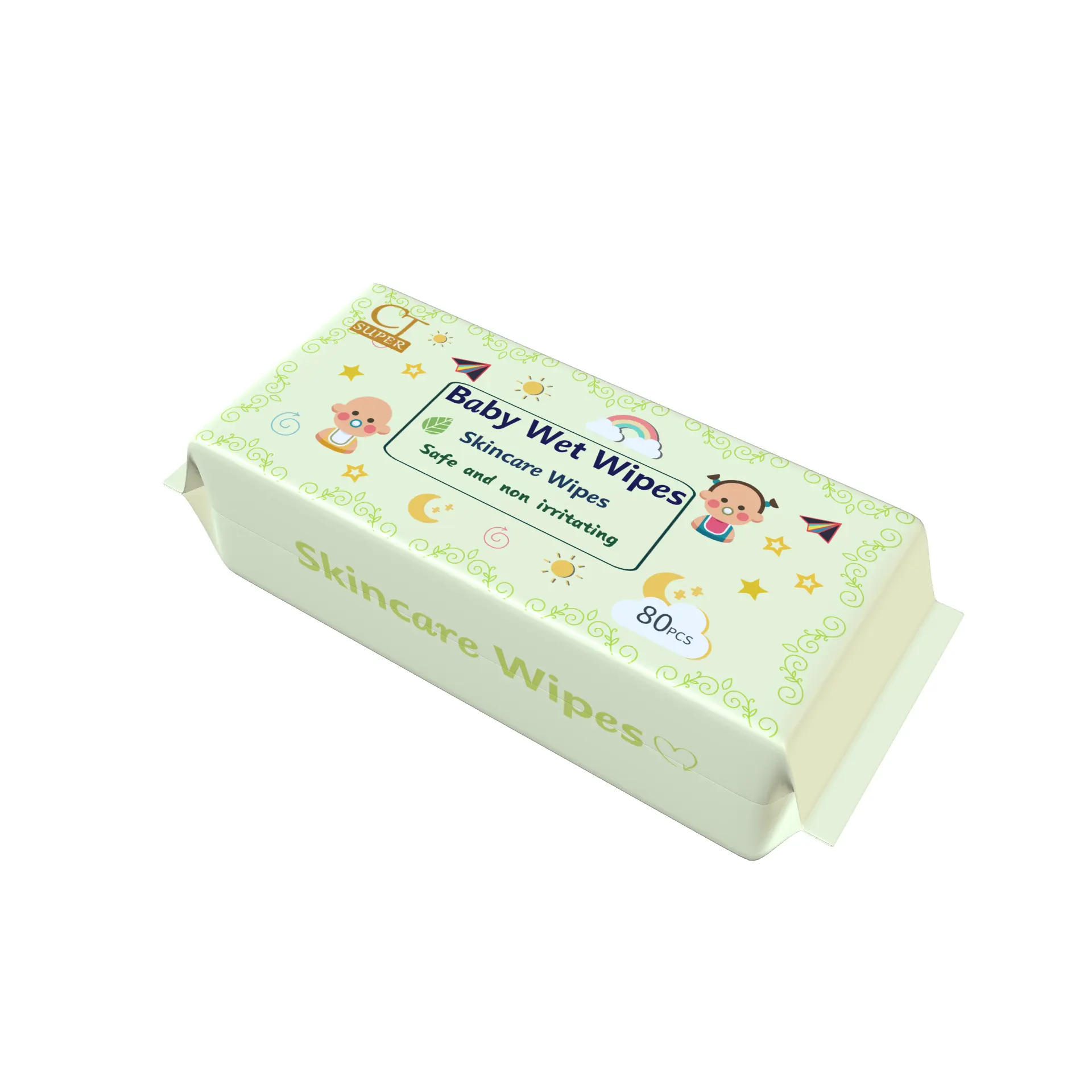 water wipes babies 99.9 pure private label factory cheap wet wipes customized production of wet wipes