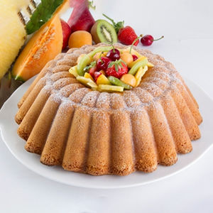 Teglia Antiaderente Baba Wheel da 28 cm con Stampo a Margherita Rustica, Piatto da Forno Ondulato per Dolci e Piatti Salati - Product Image 4