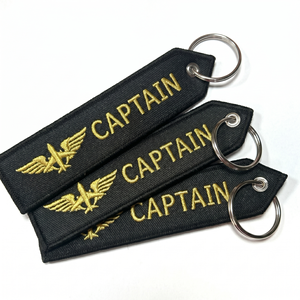 Porte-clés personnalisé, porte-clés brodé, design de mode personnalisé, logo de marque brodé, porte-clés brodé - Product Image 1