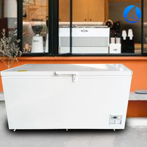 Tùy chỉnh thẳng đứng lật Top Tủ đông CE chứng nhận kem thiết bị làm lạnh thẳng đứng mát hiển thị Máy làm lạnh - Product Image 1