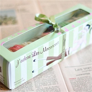 clear Customized Plastic Packaging <strong>Macaron</strong> <strong>Box</strong> - Product Image 2