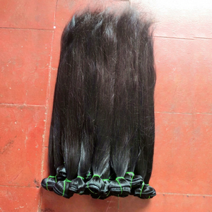 Extensiones de Cabello Ondulado Profundo Liso Kinky de Grado 12A, 100% Virgen, Sin Procesar, Remy Indio, Doble Trama a Máquina, de Lujo al por Mayor - Product Image 1