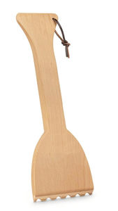 Raspador de Parrilla de Madera de Haya, Limpiador de Planchas, Herramienta de Madera Natural Segura y Gratuita para Parrillas Traeger y Otras - Product Image 3