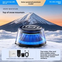 [Collection Premium] Diffuseur d'aromathérapie solaire pour voiture en ABS, Nouveau modèle 2026, Atomiseur intelligent à pulvérisation automatique de parfum