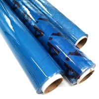 Feuille de PVC transparente 0,08 mm, film vinyle plastique souple et ultra-doux en rouleau, fin et cristallin