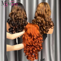 Perruque sans colle 5*5 en cheveux humains vierges SDD, double épaisseur, cheveux naturels vietnamiens bruts, perruque frontale HD 13*4