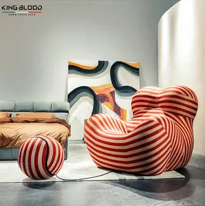 Toptan sıcak satış eğlence sandalye oturma odası mobilya seti koltuk özel Modern tasarım modüler kumaş eğlence sandalye