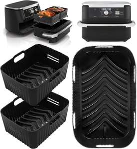 Accessoire pour friteuse à air, best-seller transfrontalier : Pot intérieur en silicone, plaque de cuisson, ustensiles de cuisine et de pâtisserie pour la maison - Product Image 1