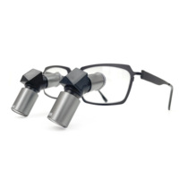 Loupes chirurgicales dentaires ergonomiques TTL 3.5x 4.5x 5.5x 6.5x avec grossissement et distance pupillaire réglables pour dentistes