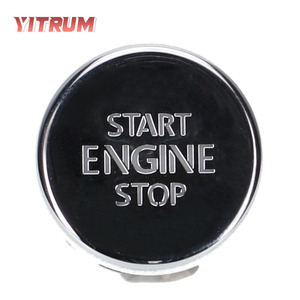 YITRUM สวิตช์ปุ่มสตาร์ทเครื่องยนต์สำหรับโฟล์คสวาเก้น ทิกวน 5ND959839 วัสดุ ABS - Product Image 1