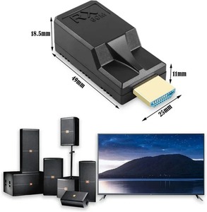 <span class=keywords><strong>HD</strong></span> 1080p 60m HDMI 1.4 Extender để LAN RJ45 Transmitter <span class=keywords><strong>Receiver</strong></span> bởi Cat6 HDMI Extender qua <span class=keywords><strong>ethernet</strong></span> mèo 6 - Product Image 2